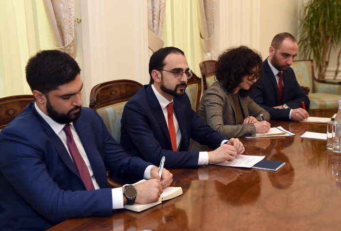 Փոխվարչապետ Տիգրան Ավինյանն ընդունել է Զարգացման ֆրանսիական գործակալության Հարավային Կովկասի գրասենյ