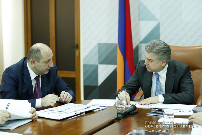 Վարչապետը ծանոթացել է ՀՀ տնտեսական զարգացման և ներդրումների նախարարության գործունեության արդյունքներ