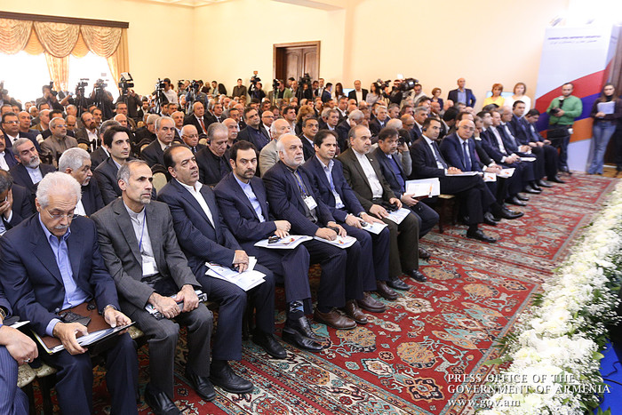 ՀՀ վարչապետի և ԻԻՀ առաջին փոխնախագահի մասնակցությամբ Երևանում տեղի է ունեցել հայ-իրանական գործարար հ