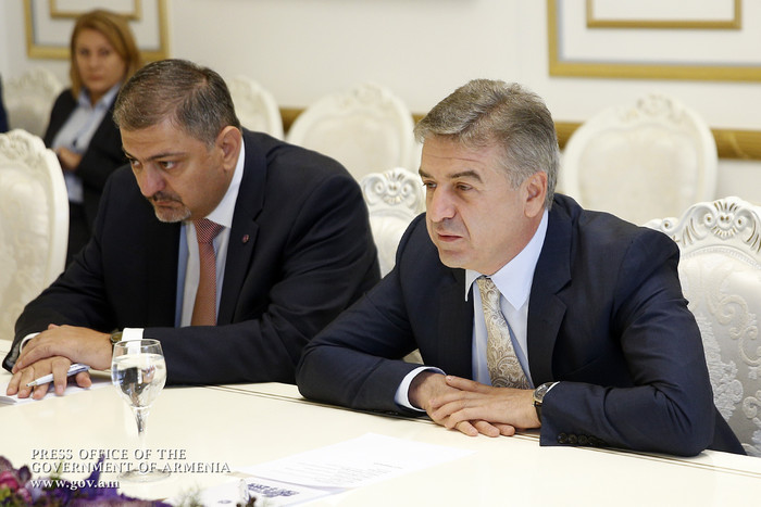 Վարչապետն ընդունել է «Կրեդիտ Ագրիկոլ» ՓԲԸ-ի միջազգային մանրածախ և առևտրային ծառայությունների ղեկավար