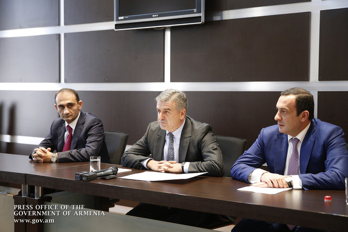 Վարչապետը ՊԵԿ աշխատակազմին է ներկայացրել ՊԵԿ նորանշանակ նախագահ Վարդան Հարությունյանին