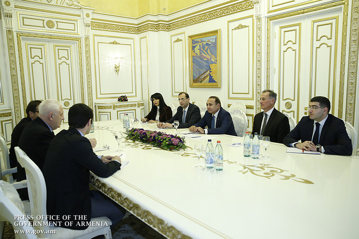 Վարչապետն ընդունել է Եվրոպայի աթլետիկայի ֆեդերացիայի նախագահին և գործադիր տնօրենին