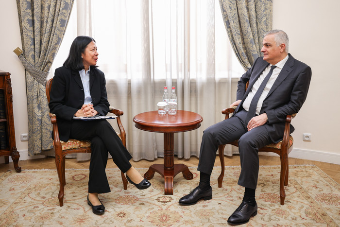 Փոխվարչապետ Մհեր Գրիգորյանն ընդունել է ԱԶԲ տարածաշրջանային գլխավոր տնօրենին