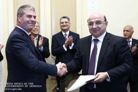 ՀՀ կառավարության և «Քոնթուր գլոբալ հիդրոկասկադ»-ի միջև ստորագրվել է «Որոտան հիդրոէլեկտրակայանների հա