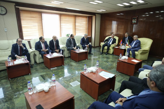 Փոխվարչապետ Մհեր Գրիգորյանը հանդիպում է ունեցել Իրանի էներգետիկայի նախարարի հետ