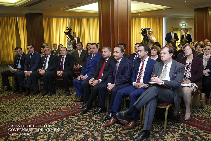 Վարչապետը մասնակցել է «Հազարամյակի զարգացման նպատակներ. առաջընթացի ազգային զեկույցի» շնորհանդեսին