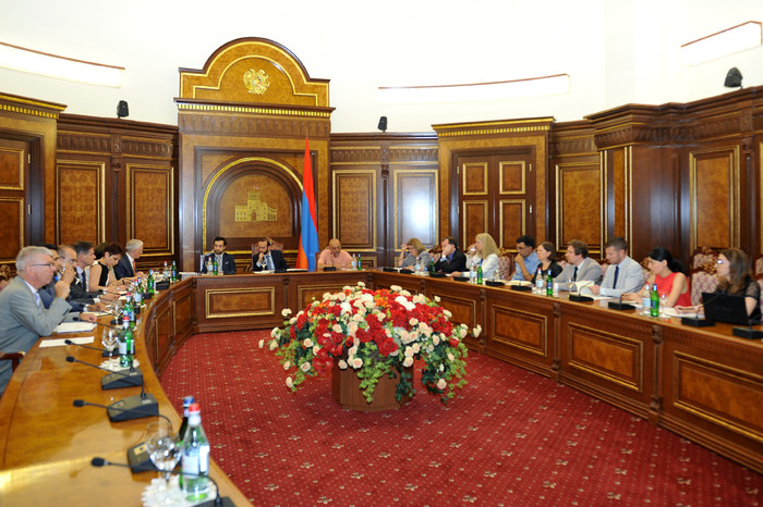 Առաջին փոխվարչապետ Արարատ Միրզոյանն ընդունել է մի շարք միջազգային դոնոր պետությունների և կազմակերպու