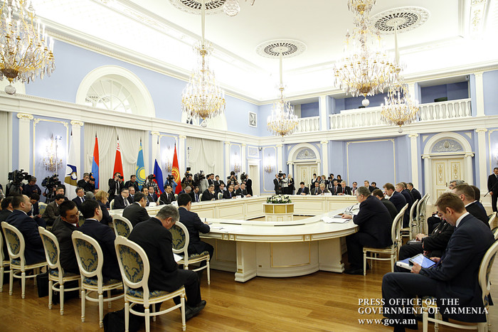 Հովիկ Աբրահամյանը մասնակցել է Եվրասիական միջկառավարական խորհրդի նիստին
