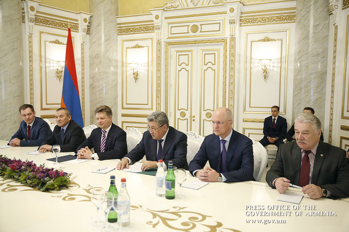 Վարչապետն ընդունել է ԵԱՏՄ անդամ պետությունների տրանսպորտի ոլորտի ղեկավար կազմին