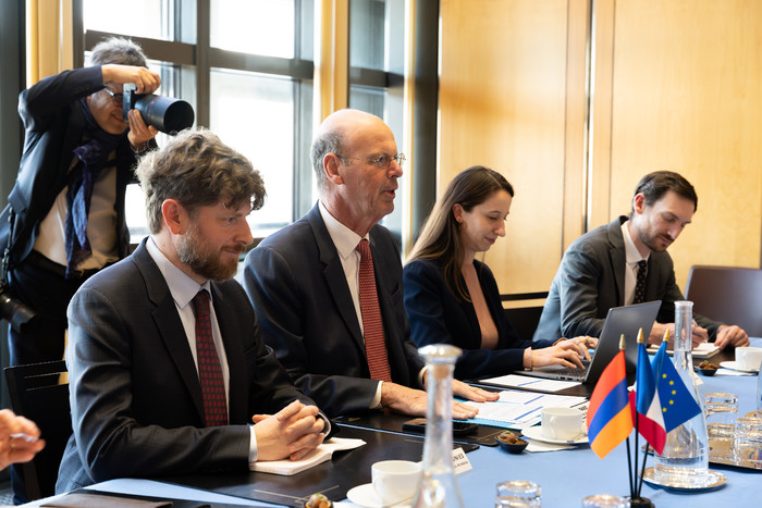 Փոխվարչապետ Տիգրան Խաչատրյանը հանդիպել է Ֆրանսիայի էկոնոմիկայի, ֆինանսների, արդյունաբերական և թվային