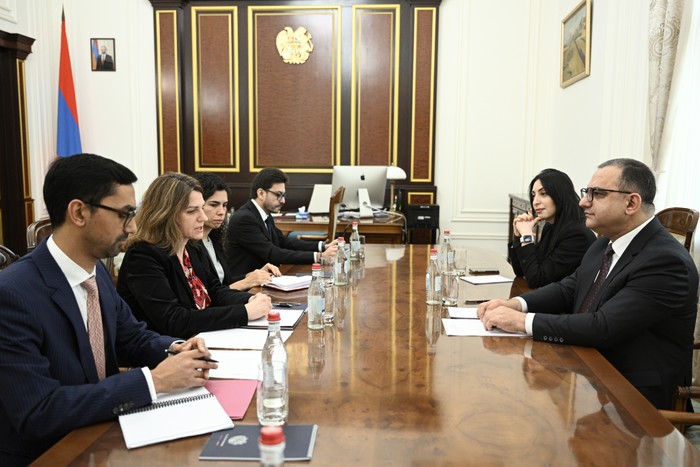 Փոխվարչապետ Տիգրան Խաչատրյանն ընդունել է Արժույթի միջազգային հիմնադրամի հայաստանյան առաքելության ղեկ