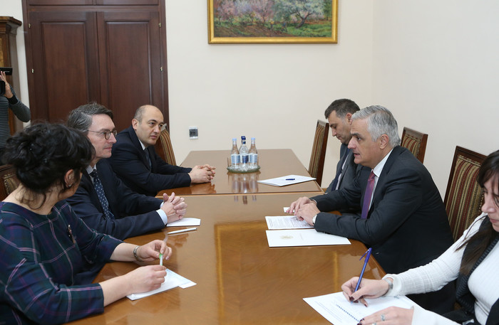 Փոխվարչապետ Մհեր Գրիգորյանն ընդունել է Միջազգային ֆինանսական կորպորացիայի տարածաշրջանային ղեկավարին