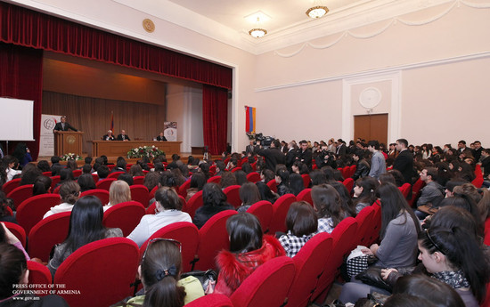 Բարձր առաջադիմություն ցուցաբերած ուսանողներին կրթաթոշակներ են տրամադրվել