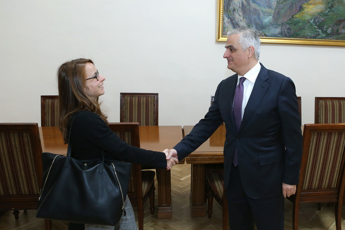 Փոխվարչապետ Մհեր Գրիգորյանն ընդունել է «Ֆիթչ» վարկանիշային միջազգային կազմակերպության ներկայացուցիչն
