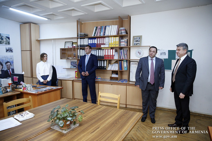 «Հայաստան» համահայկական հիմնադրամի ամենամյա հեռուստամարաթոնին ընդառաջ վարչապետն այցելել է հիմնադրամի