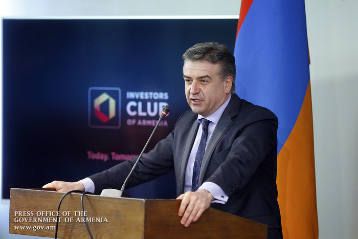 «Հայաստանի ներդրողների ակումբի»  ստեղծումը համարում եմ բեկումնային մեր երկրի համար». ՀՀ վարչապետի մա