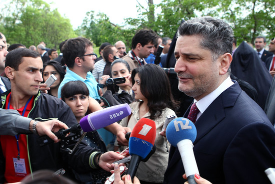 «Հաղթանակ» զբոսայգում նշվել է Շուշիի ազատագրման և Հայրենական մեծ պատերազմում տարած հաղթանակի տոնը