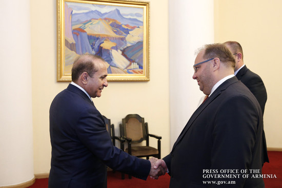 Կառավարությունում քննարկվել են Արմավիրի և Չեխիայի Մորավիա-Սիլեզիայի մարզերի միջև հարաբերությունների