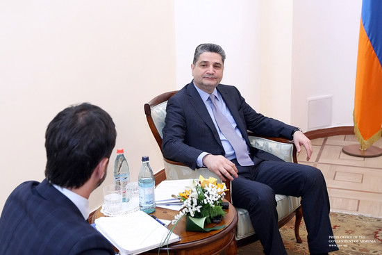 Վարչապետն ընդունել է ՄԱԿ-ի նորանշանակ համակարգողին