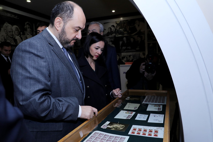 Արայիկ Հարությունյանը  մասնակցել է  Արամ Խաչատրյանի 120-ամյակին նվիրված նամականիշի մարման արարողությ