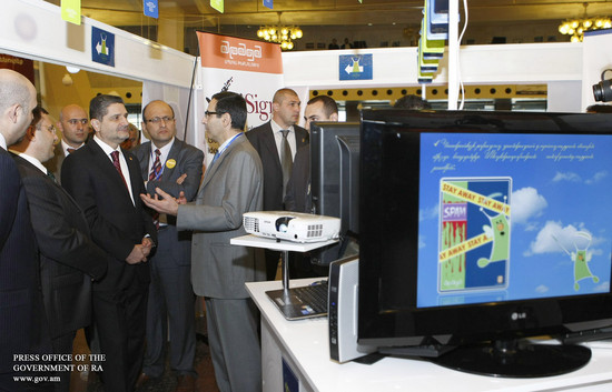 Տիգրան Սարգսյանը մասնակցել է «Դիջիթեք 2010» ցուցահանդեսի բացմանը