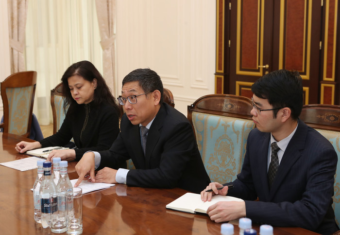 Փոխվարչապետ Տիգրան Ավինյանն ընդունել է Չինաստանի դեսպանին