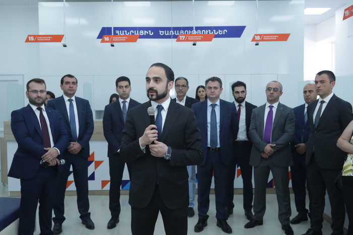 Տիգրան Ավինյանը մասնակցել է Հանրային ծառայությունների միասնական գրասենյակի բացմանը
