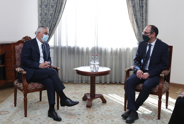 Փոխվարչապետ Մհեր Գրիգորյանն ընդունել է Հայաստանում ԱՄՀ նորանշանակ մշտական ներկայացուցչին