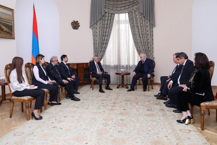 Փոխվարչապետ Մհեր Գրիգորյանն ընդունել է ՌԴ ԴԺ Պետդումայի պատվիրակությանը