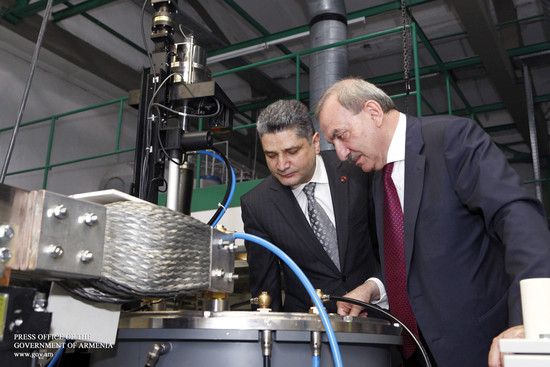Վարչապետն արտահանմանն ուղղված արդյունաբերական ռազմավարության ներքո ծանոթացել է հայ-շվեյցարական արտադ