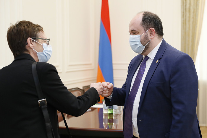 Արայիկ Հարությունանը հանդիպել է Հայաստանում Ֆրանսիայի արտակարգ և լիազոր դեսպանին