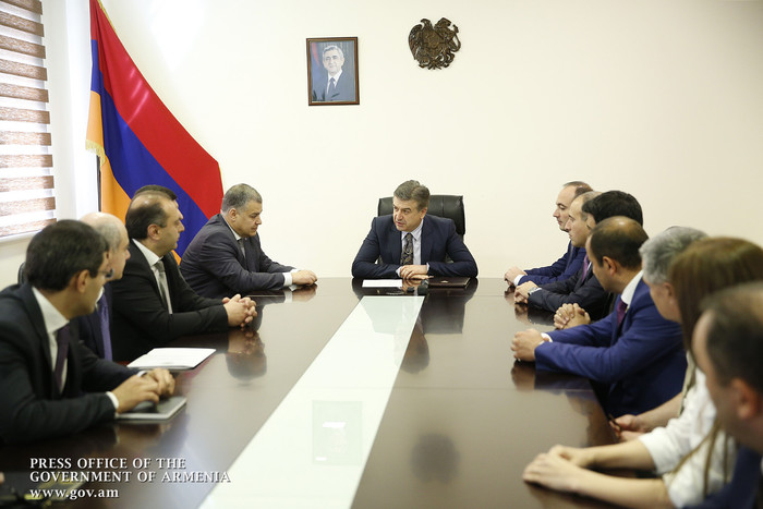 Վարչապետն Արդարադատության նախարարության աշխատակազմին է ներկայացրել նորանշանակ նախարար Դավիթ Հարությո