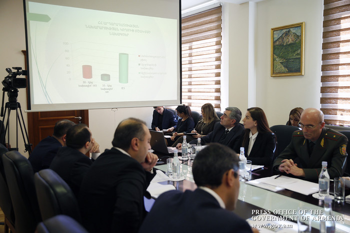 Վարչապետին ներկայացվել են ՀՀ արդարադատության նախարարության 2017 թվականի գործունեության արդյունքներն 