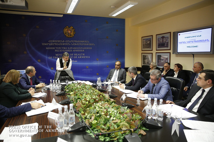 «Ճիշտ ուղու վրա եք, բայց խնդրում եմ տեմպերն արագացնել». Կարեն Կարապետյանը առողջապահության նախարարութ