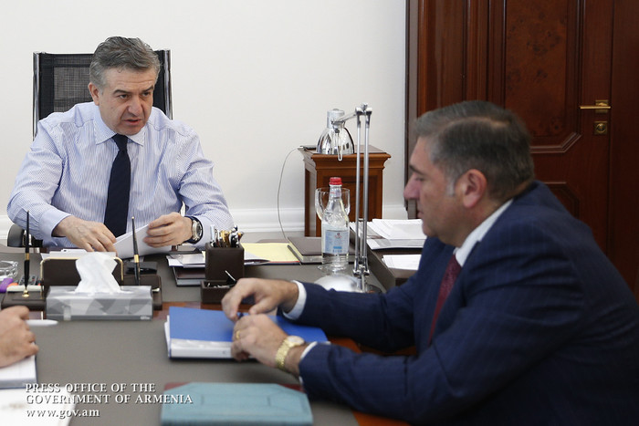 Շիրակի մարզպետը վարչապետին է ներկայացրել հանձնարարականների կատարման ընթացքը