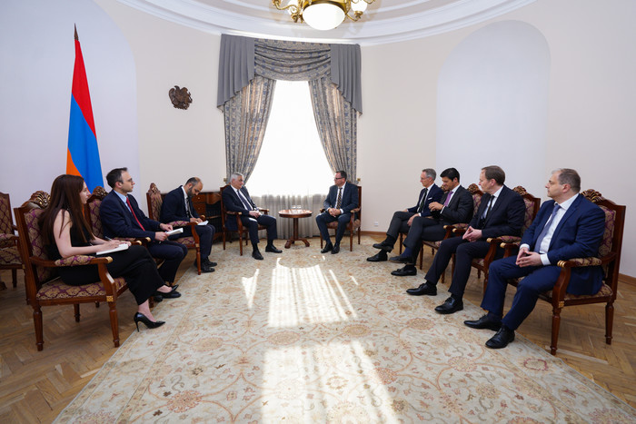 Փոխվարչապետ Մհեր Գրիգորյանն ընդունել է «Ամպեգա Ասեթ Մենեջմենթ» ընկերության, «Տալանքս խմբի», «Ցե-Քյու