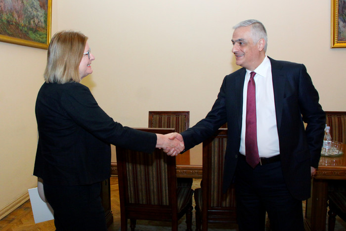 Փոխվարչապետ Մհեր Գրիգորյանն ընդունել է Միացյալ Թագավորության արտակարգ և լիազոր դեսպանին