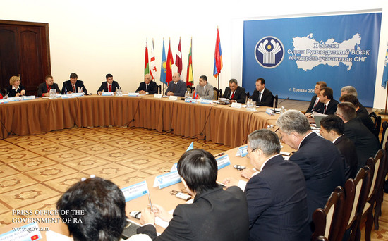 Վարչապետը  մասնակցել է ԱՊՀ բարձրագույն վերահսկիչ մարմինների ղեկավարների խորհրդի 10-րդ նստաշրջանին