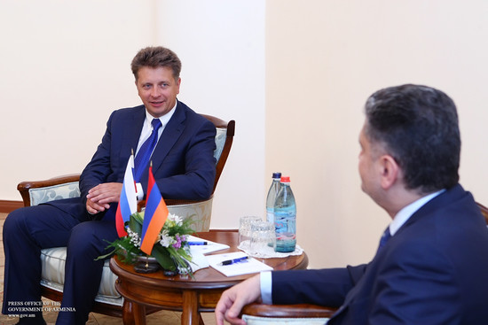 Հանդիպել են տնտեսական համագործակցության հայ-ռուսական միջկառավարական հանձնաժողովի համանախագահները