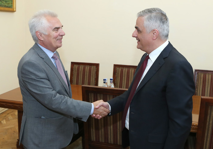 Փոխվարչապետ Մհեր Գրիգորյանն ընդունել էր ԵՄ պատվիրակության ղեկավարին