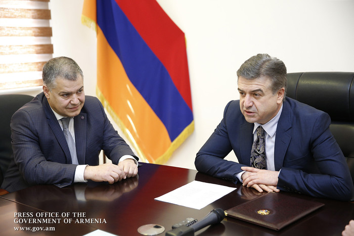 Վարչապետն Արդարադատության նախարարության աշխատակազմին է ներկայացրել նորանշանակ նախարար Դավիթ Հարությո
