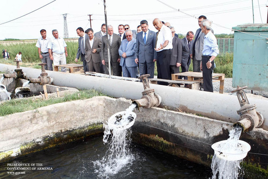 Տիգրան Սարգսյանն այցելել է Արարատի մարզ