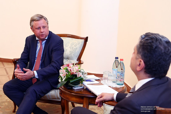 Վարչապետին են ներկայացվել «Ռոստելեկոմ»-ի կողմից ՀՀ-ում նախատեսվող ներդրումային ծրագրերը