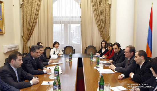 Տիգրան Սարգսյանն ընդունել է Մարկ Հորթոնին