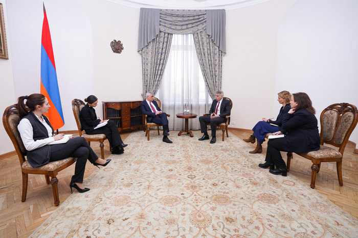 Փոխվարչապետ Մհեր Գրիգորյանն ընդունել է Համաշխարհային բանկի տարածաշրջանային տնօրենին