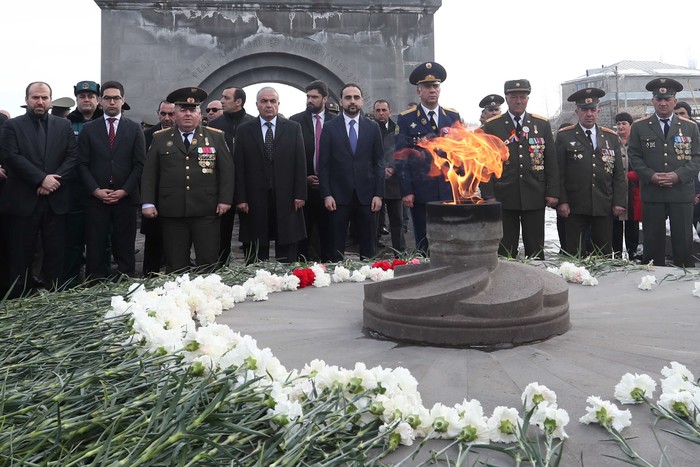 Փոխվարչապետ Տիգրան Ավինյանը Գորիսում մասնակցել է Հայոց բանակի օրվան նվիրված միջոցառումներին