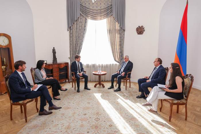 Փոխվարչապետ Մհեր Գրիգորյանն ընդունել է Ֆրանսիայի դեսպանին