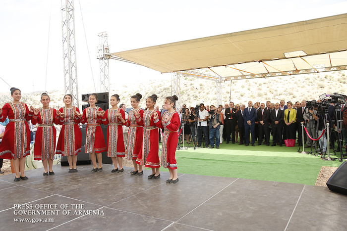 Վարչապետը ներկա է գտնվել Ամուլսարի ոսկու հանքավայրի շինարարության մեկնարկի արարողությանը