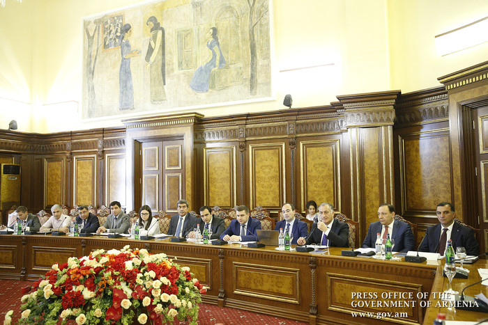 Վարչապետին զեկուցվել է գործարար միջավայրի բարելավման 2017 թ.  միջոցառումների ընթացքի մասին