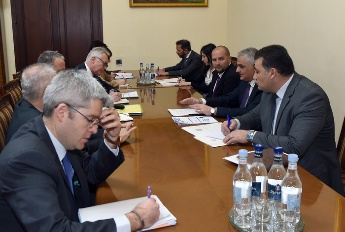 Փոխվարչապետ Մհեր Գրիգորյանը հանդիպում է ունեցել ԵՄ ներկայացուցիչների հետ